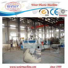 Qingdao weier CE único parafuso wpc pellet que faz a máquina